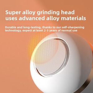 Lime électrique anti-callosités rechargeable pour les pieds, ponceuse à pédicure avec tête de meulage en alliage ultra-résistant, moteur puissant pour soins des pieds à domicile - Product Image 2