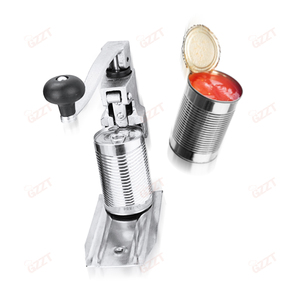 Abrelatas comercial industrial Embalaje personalizado Abrelatas de botella barato Abrelatas manual avanzado de acero inoxidable Tipo de mesa Abrelatas - Product Image 3