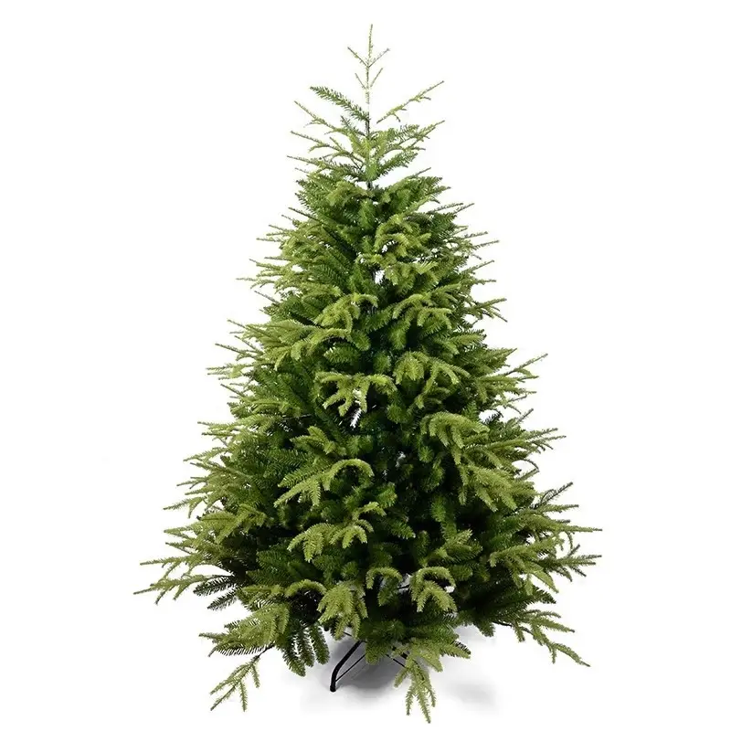 2023 Novo Tipo Luxo Denso 6-12ft Flocado Xmas Tree Arbol De Navidad Pe Pvc Árvore De Natal Artificial Para Decoração De Casa