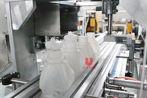 Tự động HDPE PET 500ml 1L Jar jerrycan trống rỗng nhựa thuốc trừ sâu chai miệng/cổ cắt tỉa deflashing máy - Product Image 3