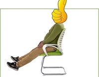 Chaise de bureau ergonomique au design moderne, avec cadre chromé et blanc, pour ordinateur, vente en gros, mobilier de bureau