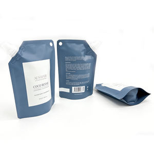 Pochette souple haute qualité avec bec verseur 100ml 500ml, rechargeable, pour liquides cosmétiques et soins <span class=keywords><strong>de</strong></span> la peau - Product Image 1