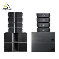Système Line Array Passif Double 10 Pouces L-Solution K210 900W 2400W Subwoofer Aimant Néodyme 8ohm Solution Audio Puissante
