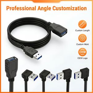 สายต่อขยาย USB 3.0 ความเร็วสูง 5Gbps แบบตัวผู้ต่อตัวเมีย ผู้เชี่ยวชาญด้าน OEM/ODM สำหรับเวิร์กสเตชันระดับมืออาชีพและระบบองค์กร - Product Image 2