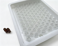 Flacons en verre stériles de 10 ml, flacon en verre borosilicate, conteneur d'emballage