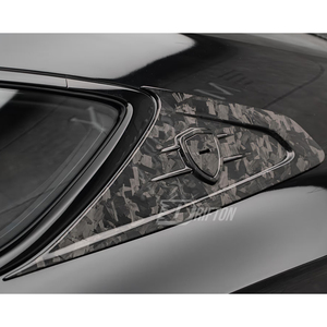 Garniture de côté arrière en fibre de carbone sèche Drifton 3K/6K/12K avec finition brillante et mate pour Bentley Continental GT - Product Image 3