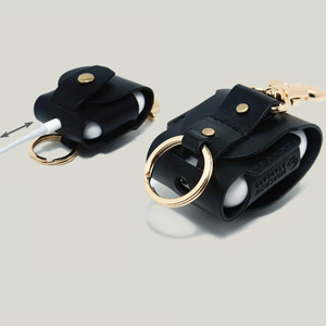 Adecuado para fundas protectoras de AirPods, fundas de cuero, fundas de cuero para auriculares inalámbricos Bluetooth, carcasas para auriculares y - Product Image 3