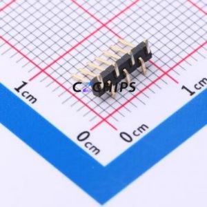 X1311WVS-07J-C40D42R1 Pin Header SMD,P=1.27mm Connector ( Pin Structure: 1x7P )( Pitch: 1.27mm )( Row Spacing: 1.27mm ) - Product Image 1