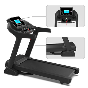 Nouveau <span class=keywords><strong>tapis</strong></span> roulant pliable, poids maximal <span class=keywords><strong>de</strong></span> l'utilisateur 150 kg, vitesse 18 km/h, machine <span class=keywords><strong>de</strong></span> <span class=keywords><strong>course</strong></span> à pied <span class=keywords><strong>de</strong></span> fitness, <span class=keywords><strong>tapis</strong></span> roulants avec inclinaison et test <span class=keywords><strong>de</strong></span> fréquence cardiaque - Product Image 6