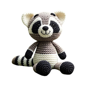 All'ingrosso bambola lavorata a maglia di peluche di pecora all'uncinetto simpatica piccola animale lavorato a mano giocattoli creativi fatti a mano - Product Image 2