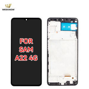 Pantalla para <span class=keywords><strong>Samsung</strong></span> <span class=keywords><strong>Galaxy</strong></span> A20 A205 A21 A22 A23 A23 4G SM-A235F A24 A25 A26, Pantalla LCD Táctil con Marco Completo - Product Image 1