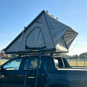 Carpa de techo triangular para 3-4 personas, moderna, para camping al aire libre, para camionetas, SUV y 4x4. - Product Image 4