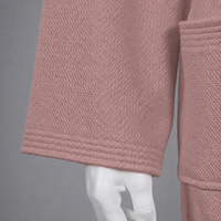 Peignoir gaufré confortable pour hôtel et spa, col kimono, épais, longueur mi-mollet, pour homme, service ODM, disponible en boutique de cadeaux