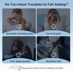 Höhen verstellbar Ergonomisch geschreddert Memory Foam Bett kissen Großhandel <span class=keywords><strong>Crescent</strong></span> Moon Shape <span class=keywords><strong>Shaped</strong></span> Foam Nacken kissen zum Schlafen - Product Image 2