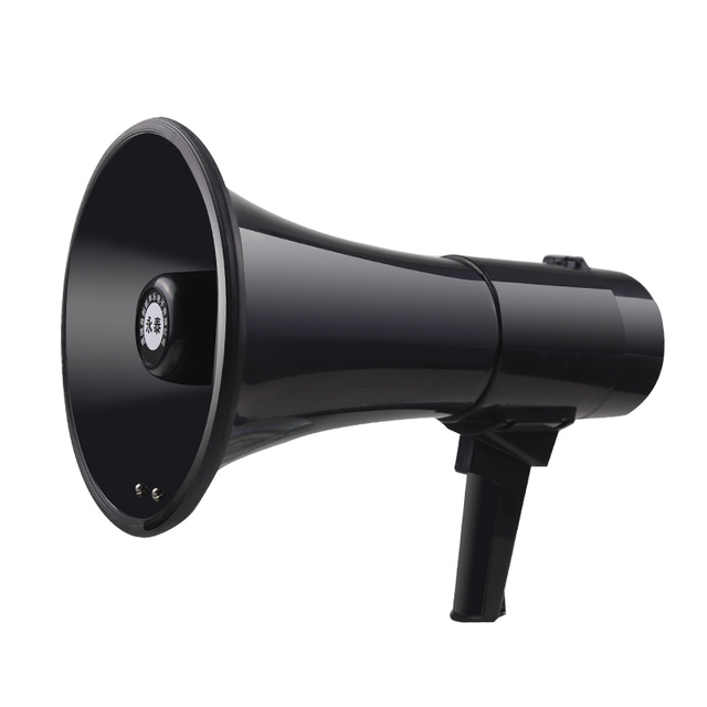 Factory OEM - 100W Wireless/BT Megaphone with Wireless Handle - Portable and Powerful