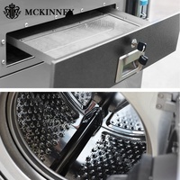 XTH-12 Commercial Stack Washer & Dryer 12kg Electric/Gas Heating for Hotel Laundry Shop