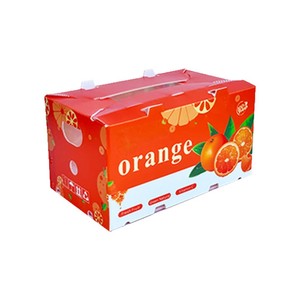 Boîte de transport Richpeace en plastique orange, qualité alimentaire PP, respirante, pour la conservation des aliments frais, transport en chaîne du froid, taille personnalisable, imprimable - Product Image 1