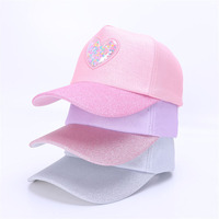 Gorra de Béisbol para Niños, Estilo 2026, con Diseño de Corazón, Protección Solar para el Verano, Gorra de Lengüeta de Pato para Bebés