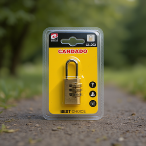 Candado de combinación Cl203 de 3 dígitos para seguridad de bicicletas - Product Image 2