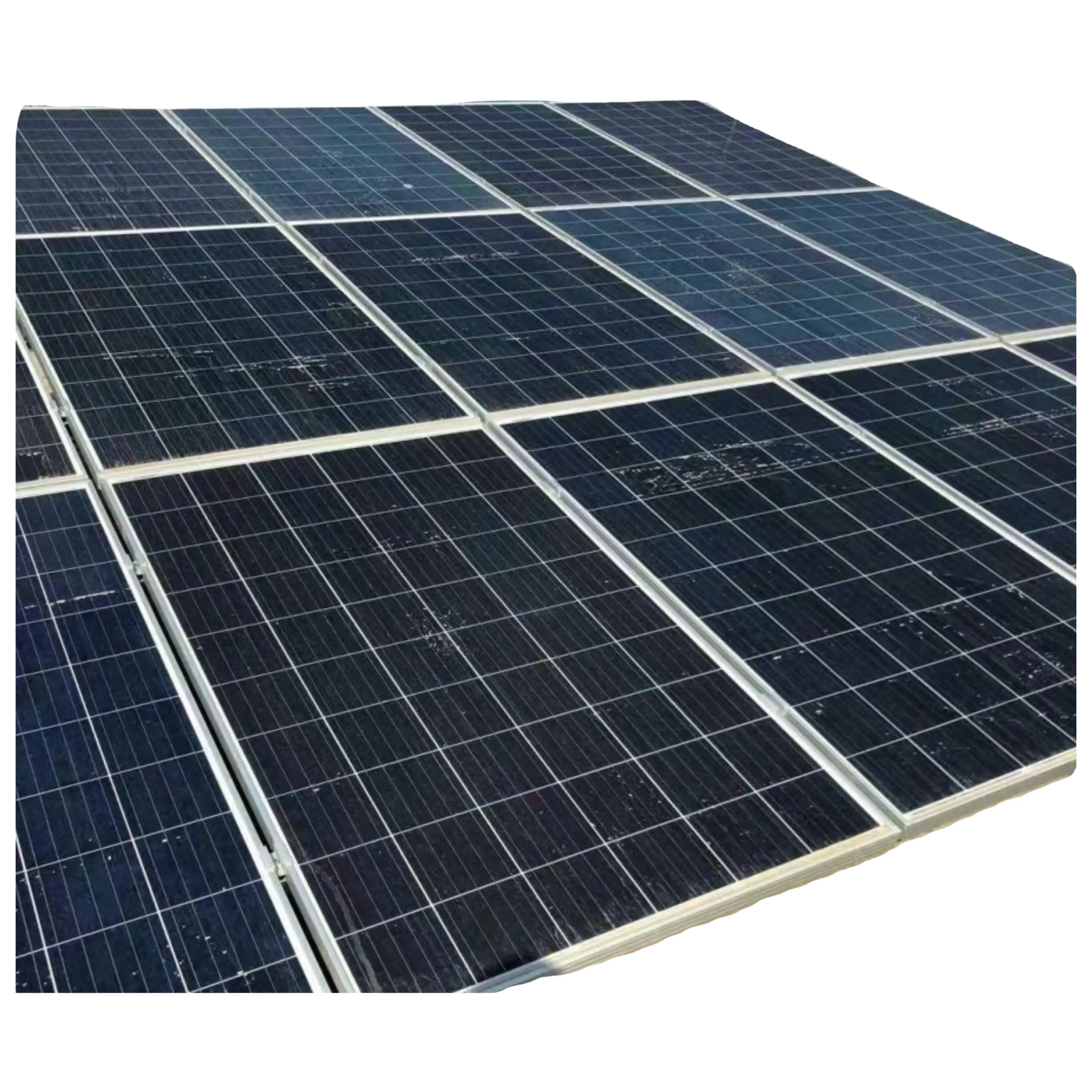 Panel surya bekas 250w 275w 300w 310w 400 karangan bunga baterai bekas sel surya sistem energi di Tiongkok