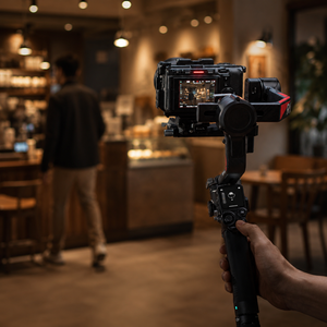 RS 4 Pro Combo <b>Gimbal</b> Stabilizer Kit for <b>Camera</b> with Quick Release Mounting Support for Travel Video Setup - Product Image 1