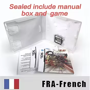 Boîte SoulSilver HeartGold Pearl Platinum Diamond USA FRA UKV avec manuel et cartouche de jeu pour DS 3DS 2DS anglais français - Product Image 3