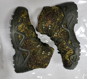 Bottes de randonnée mi-hautes camouflage Russie TSB07 pour hommes – Chaussures d'entraînement - Product Image 2