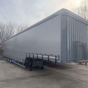 New Fengniao 53 Ft Dry <b>Van</b> Enclosed <b>Box</b> Trailer 3 Axles Semi Trailer 1001-2000 kg Payload for Sale - Product Image 3