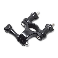 Support de fixation pour guidon de caméra d'action, vélo, moto, ou poteau – Sans vis ni outil – Compatible GoPro, DJI Osmo Action, SJCAM – Vente en gros