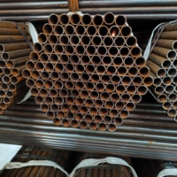 Tuyau en acier au carbone noir sans soudure, certifié API, galvanisé, pour la construction, Q195 Q215 Q235b Q355b Sch40 Sch80, 4, 6, 12 pouces