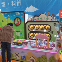 Dapat dipindah desain unik meja air anak-anak bermain game interaktif anak permainan meja bermain air untuk Mall dalam ruangan tempat bermain