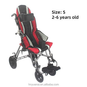Kid's Stroller <b>Wheelbarrow</b> for Disabled <b>Children</b> Baby Quadricycle Manual Wheelchair for Disabled <b>Children</b> Portable and Foldable - Product Image 5