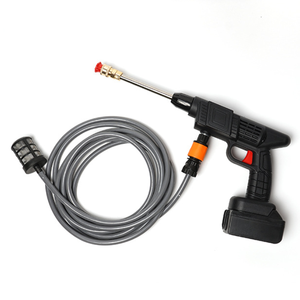 Pistolet de lavage de voiture sans fil, nettoyeur haute pression portable, batterie lithium rechargeable pour voiture, fenêtre, jardin, maison - Product Image 6