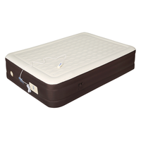 Matelas Gonflable Premium Queen Size Ultra Confortable avec Pompe Électrique Intégrée et Design Portable en Plastique