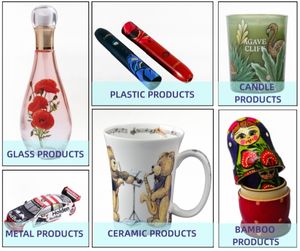 Лазерная переводная бумага для водной горки, белая бумага для водной горки для стеклянной чашки, прозрачная наклейка для водяной горки - Product Image 2