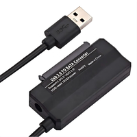 Câble externe USB 3.0 SATA avec port DC pour disque dur 2,5 pouces et 3,5 pouces, câble Easy Drive Plug and Play