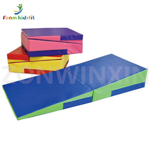 ZONWINXIN – <span class=keywords><strong>Tapis</strong></span> de <span class=keywords><strong>gymnastique</strong></span> pliables de luxe, type cale ou <span class=keywords><strong>tapis</strong></span> en forme de <span class=keywords><strong>fromage</strong></span>, pour équipement de <span class=keywords><strong>gymnastique</strong></span>, fournis directement par l'usine - Product Image 5