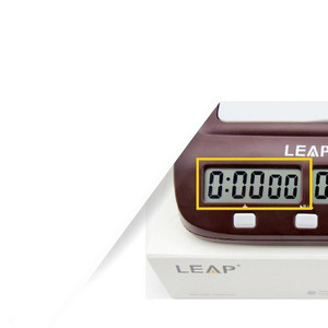 Leap Electronic Chess Clock PQ9907 Digital Timer For Chess And Go Tournaments - Product Image 2