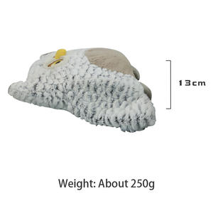 Oreiller-couverture en peluche super doux en forme de <span class=keywords><strong>hibou</strong></span> de dessin animé, brodé, avec rembourrage en coton PP, pour vente en gros OEM ODM - Product Image 4