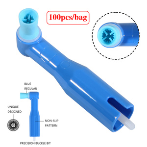 Prophy descartável dental, ângulo de 90 graus, transparente, macio/firme, para polimento de dentistas, livre de látex, de alta qualidade - Product Image 6