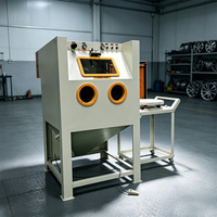 Machine de sablage de jantes SBM40A, équipement de nettoyage de jantes en alliage