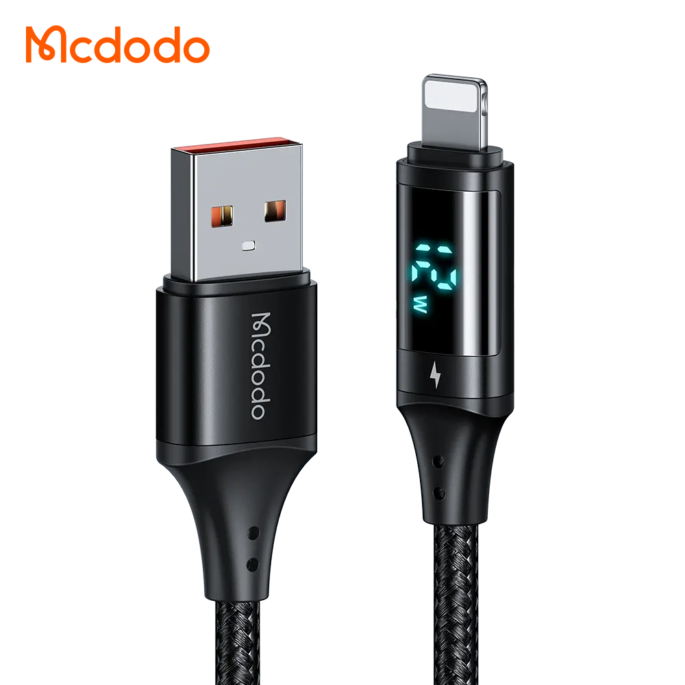 Mcdodo106高速ケーブル3Aデジタルディスプレイ大画面充電電源LEDUsb for iphone 1213モバイル充電ケーブル120cm1.2メートル