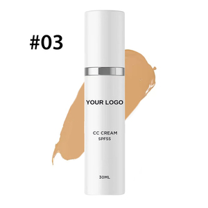 Cosmétiques de <span class=keywords><strong>haute</strong></span> qualité Maquillage 24h Longue tenue Vegan Marque privée Hydratant <span class=keywords><strong>Couvrance</strong></span> totale SPF55 Fond de teint Crème <span class=keywords><strong>CC</strong></span> - Product Image 2