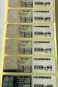 สติกเกอร์ COA สำหรับ <span class=keywords><strong>Windows</strong></span> 11 <span class=keywords><strong>Pro</strong></span> คีย์การเปิดใช้งานออนไลน์ ใบอนุญาตแบบกระดาษสีเงิน จัดส่งฟรี มีสินค้าในสต็อก - Product Image 3