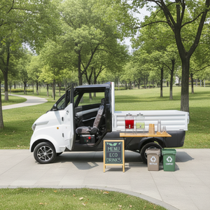 Triciclo de Carga Eléctrico EEC, Superventas en China 2026 |   Motor de 4000W, Alcance de 90 km, Carga de 100-200 kg |   Logística de Cuerpo Cerrado para Uso Agrícola - Product Image 2