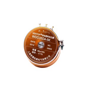 Sentop wdd35d4 1k/2K/5k/10k dẫn điện nhựa chiết 19mm góc trục ngắn cảm biến dịch chuyển WDD35D-4 tuyến tính 0.1% - Product Image 3