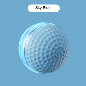 ของเล่นสัตว์เลี้ยงอัจฉริยะ 360 °   ของเล่นลูกบอลอัจฉริยะสำหรับสุนัขและแมว พร้อมไฟ แสงสีสันสวยงาม ชาร์จด้วยพอร์ต Type-C ลูกบอลกลิ้งได้สำหรับแมว - Product Image 5