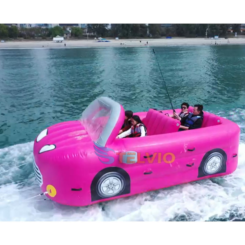 Inflatable Car Floats Fun Safety for Kids Adults