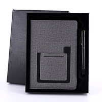 Libreta A5 Personalizable con Tapa Dura de Cuero PU, Bolsillo y Logotipo Personalizado de Alta Calidad