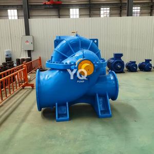 Large Flow Horizontal Farm Agricultural Irrigation Centrifugal Double <b>Suction</b> Water <b>Pump</b> - Product Image 2